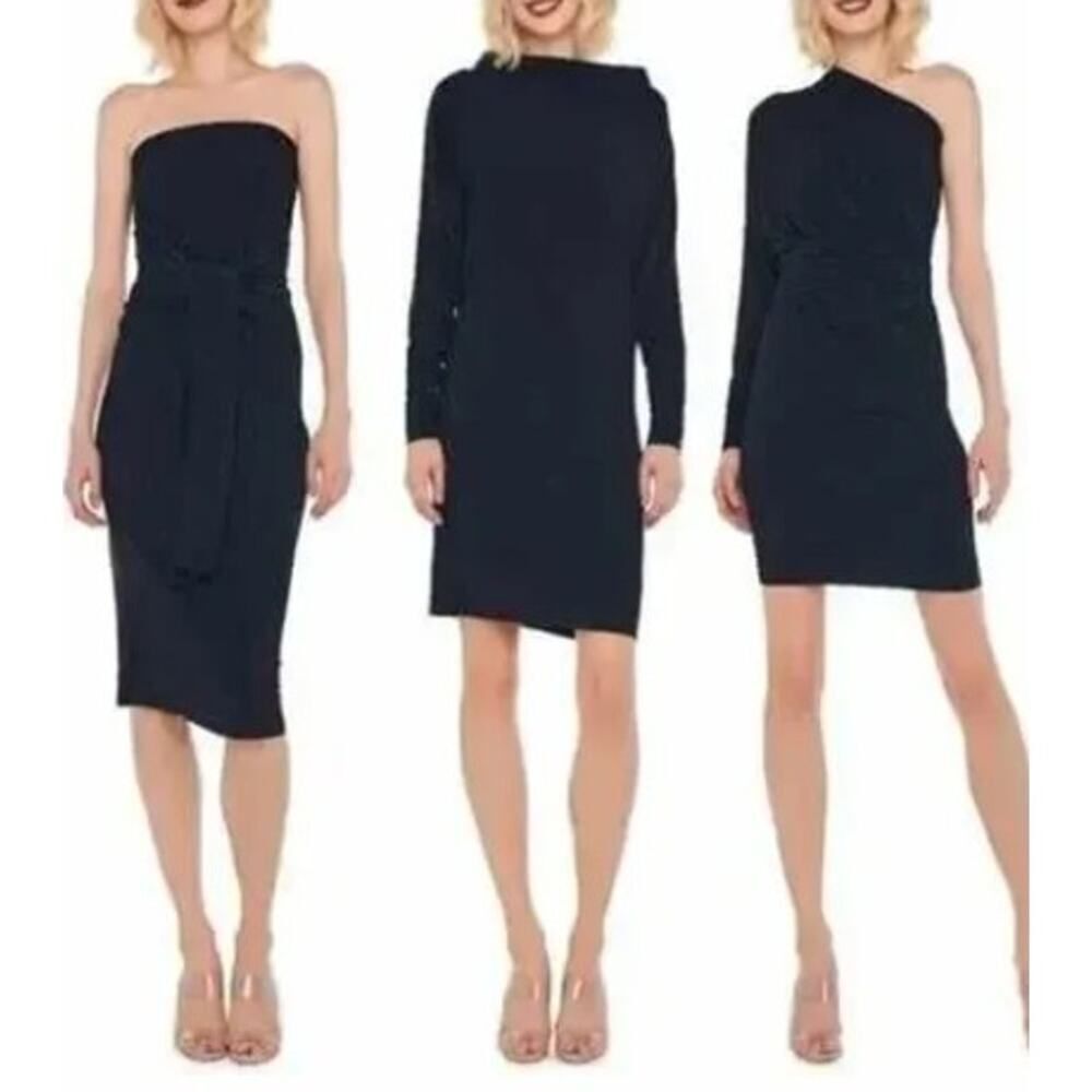 Norma Kamali All-In-One Multi-Wear Dress Women's Sz. M